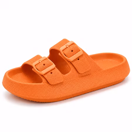 Mjuka moln tofflor (Orange)