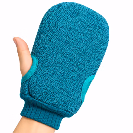 Duschhandskar för skrubb