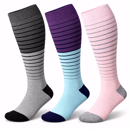 Kompressionsstrumpor (3-pack)