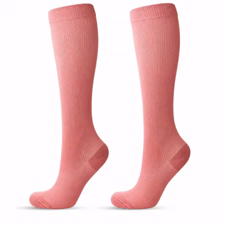 Stödstrumpor (Bambu rosa)