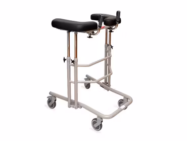 Walking frame XXL ALBE EL (1-2257) metal anthracite height-adjustable armrests 83 to 131cm load capacity up to 250kg