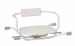 Bathtub Swivel Seat SWIVEL Standard (1-1136) – 360° rotation, 150 kg, fits 68–70 cm tubs