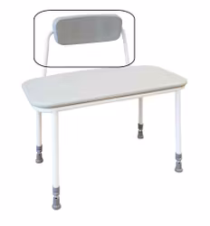 Shower bench XXL backrest (1-1116-14)
