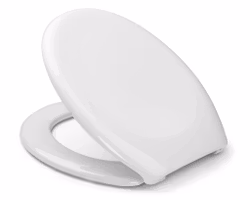 Toilettensitz (Brille/Deckel) RONDO hart Kunststoff/ZUBEHÖR 1-1226 (0-1226-10)