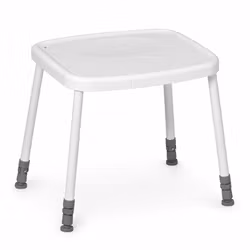XXL HEAVY Standard Shower Stool, up to 200 kg (1-1110-T)