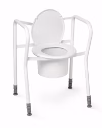 Toilettenstützgestell ECONOMY mit Deckel bis 160 kg (1-1203)