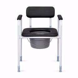 Toilettenstuhl XXL COMFORT mit Eimer bis 300 kg (1-1296)