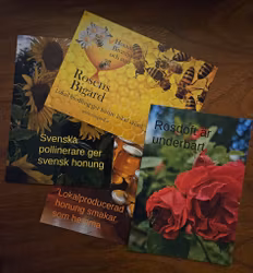 Vykort med biodlingstema
