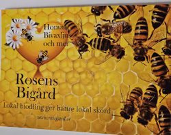 Vykort med biodlingstema