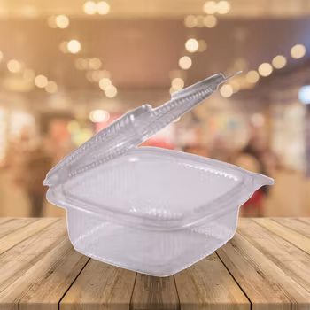 Plastask för tex kakhonung