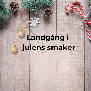 Landgång i julens smaker