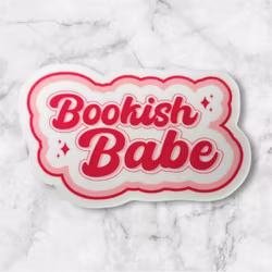 Vinylsticker - Bookish Babe