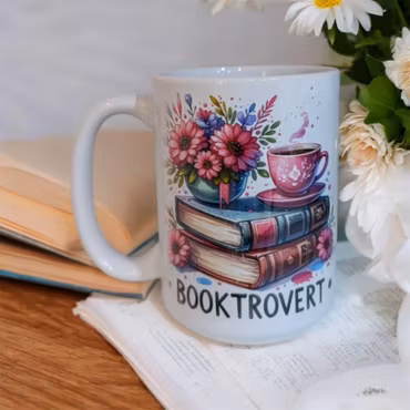 Stor Mugg - Booktrovert