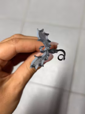 Bokmärke - Drake Stick