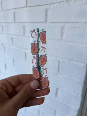 Bokmärke Transparent Rosetter