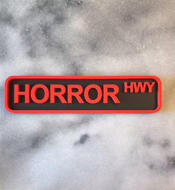 Skylt - Horror