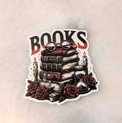 Vinylsticker - Books