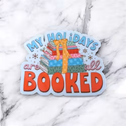 Vinylsticker - My holidays are all booked