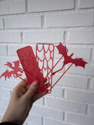 Bokmärke - Drakar Flygande