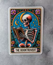 Vinylsticker - The Booktrovert