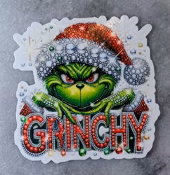 Vinylsticker- Grinchen