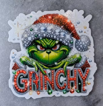 Vinylsticker- Grinchen