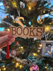 Träbokmärke - Booktrovert