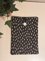 Book Sleeve Black and White