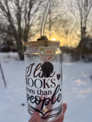 Sugrörsdekoration Svart