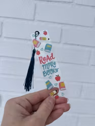 Bokmärke Transparent - Read more books