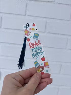 Bokmärke Transparent - Read more books