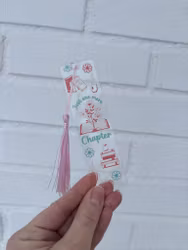 Bokmärke Transparent - Just one more chapter