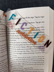 Bokmärke Transparent - Fiction addiction