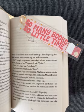 Bokmärke Transparent - So many books