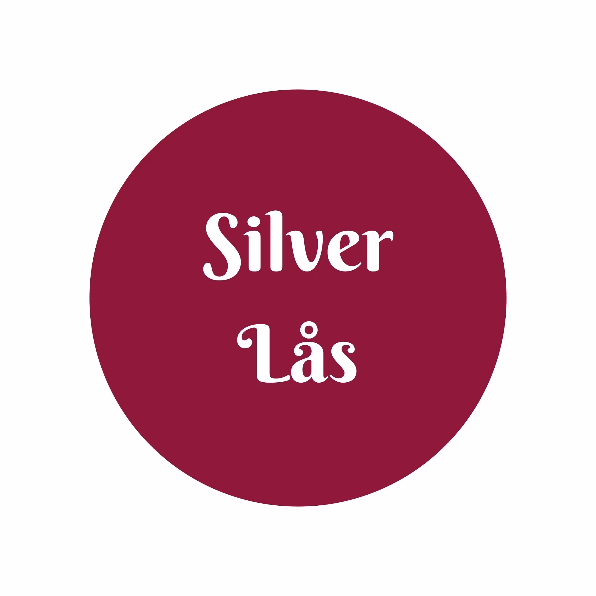 Silver Lås - Sofias PysselParadis