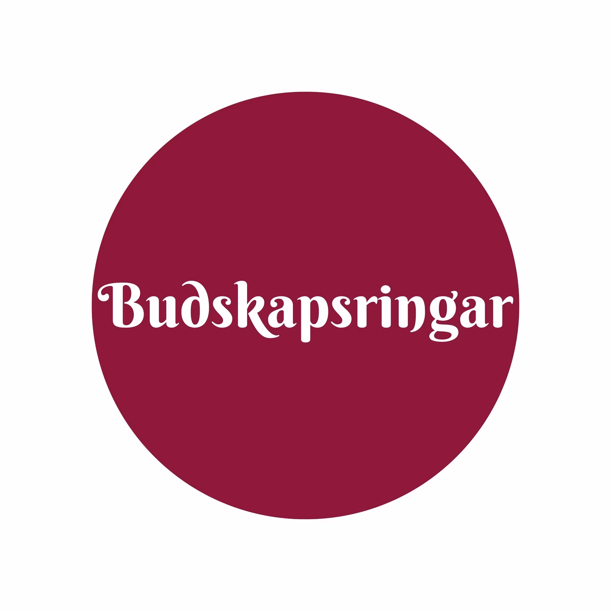 Budskapsringar - Sofias PysselParadis