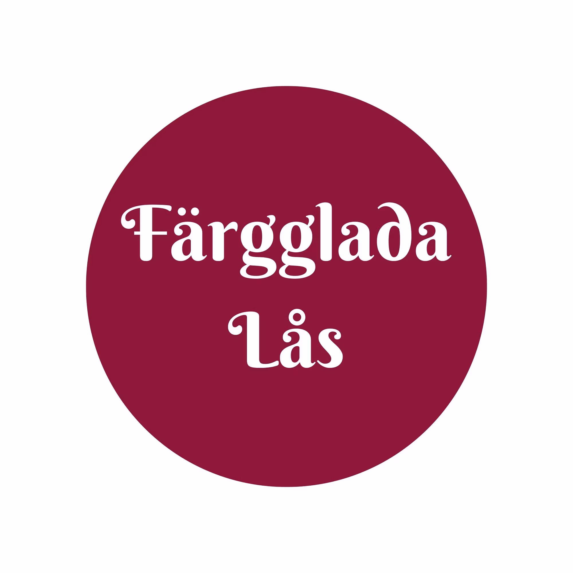 Färgglada Lås - Sofias PysselParadis