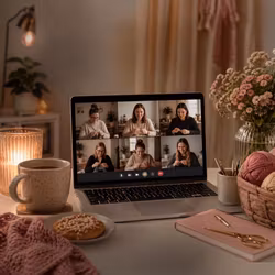 Kreativ kväll med Sofias PysselParadis online på Discord Onsdagen den 9/12