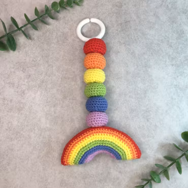 Vagnhänge regnbåge