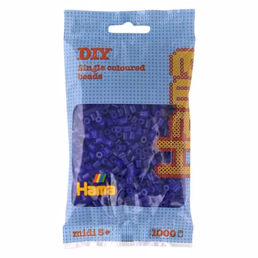 Hama Midi Transparent Lila no.24 - 1000 st