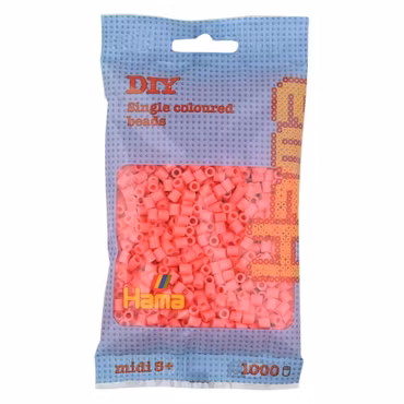 Hama Midi Pastellröd no.44 - 1000 st