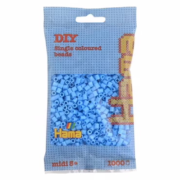 Hama Midi Pastellblå no.46 - 1000 st