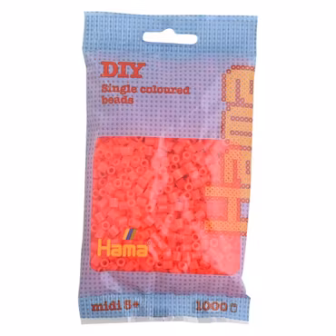 Hama Midi Neonröd no.35 - 1000 st
