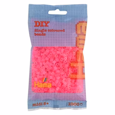 Hama Midi Neonfuchsia no.32 - 1000 st