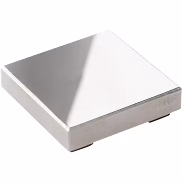 ImpressArt - Metallblock med fötter till prägel-stämplar - 5,5 x 5,5 cm