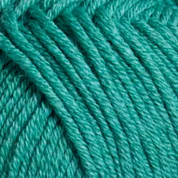 Merino bomull 50g Pine Green