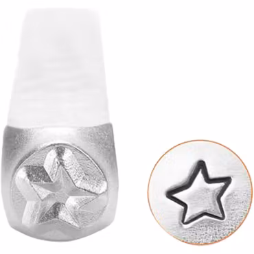 ImpressArt - Fun Star Signature Designstans, 3mm