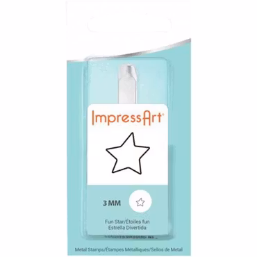 ImpressArt - Fun Star Signature Designstans, 3mm