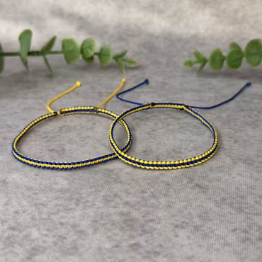 Sverigearmband i blågult