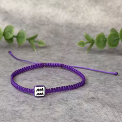 Armband med Vattumannens Stjärntecken